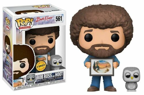 POP Television - Bob Ross and Hoot #561 (Limited Chase Edition)