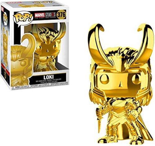 Funko Pop - Marvel Studios First Ten Years - Loki Gold Edition #376