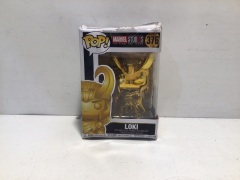 Funko Pop - Marvel Studios First Ten Years - Loki Gold Edition #376 - 2
