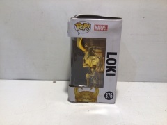 Funko Pop - Marvel Studios First Ten Years - Loki Gold Edition #376 - 4
