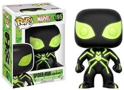 Funko Pop - Marvel Universe - Spiderman (Glow in the dark) #195 Stealth Suit