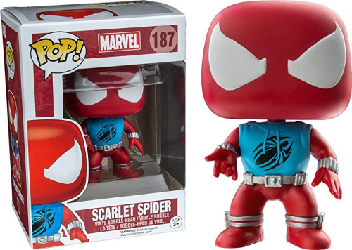 Funko Pop - Marvel Universe - Spiderman No# 187 Scarlet Spider