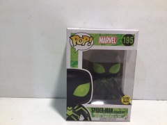 Funko Pop - Marvel Universe - Spiderman (Glow in the dark) #195 Stealth Suit - 2