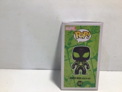 Funko Pop - Marvel Universe - Spiderman (Glow in the dark) #195 Stealth Suit - 4