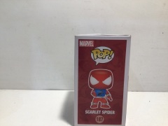 Funko Pop - Marvel Universe - Spiderman No# 187 Scarlet Spider - 5