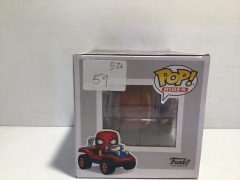 Funko Pop - Marvel Universe - Spiderman with Spiderman on Scooter No# 51 - 6