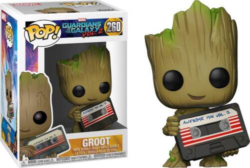 Funko Pop - Guardians of the Galaxy Vol 2 - Groot No # 260 (Exclusive Marvel Collector Corps)