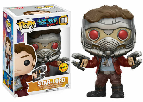 Funko Pop - Guardians of the Galaxy Vol 2 - Star Lord No # 198 (Limited Chase Edition)