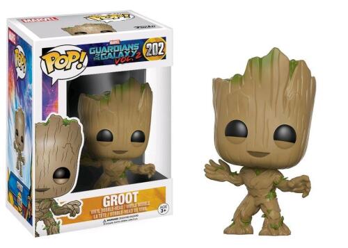 Funko Pop - Guardians of the Galaxy Vol 2 - Groot (Large) No # 202