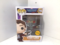 Funko Pop - Guardians of the Galaxy Vol 2 - Star Lord No # 198 (Limited Chase Edition) - 2