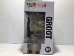 Funko Pop - Guardians of the Galaxy Vol 2 - Groot (Large) No # 202 - 3