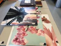 Quantity of 7 x Assorted Canvas Prints