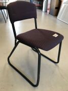 Quantity of 8 x Assorted Fabric Chairs