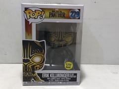 Funko Pop - Marvel Black Panther Erik Killmonger Glow in The Dark Panther Exclusive #279 - 2