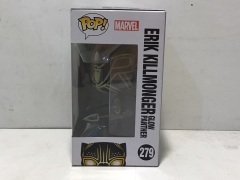 Funko Pop - Marvel Black Panther Erik Killmonger Glow in The Dark Panther Exclusive #279 - 3