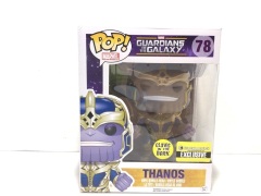 Funko Pop - Marvel Guardians of the Galaxy Glow in The Dark Exclusive Thanos #78 - 2