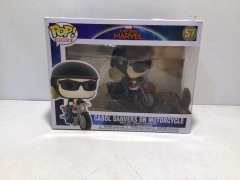 Funko Pop - Marvel Captain Marvel Carol Danvers on Motorcycle #57 - 2