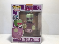 Funko Pop - Invader Zim - Zim & Gir on The Pig #41 - 2