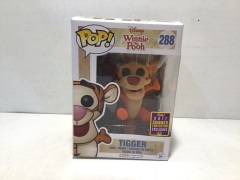 Funko Pop - Disney Winnie the Pooh 2017 Summer Convention Exclusive - Flocked Tigger #288 - 2