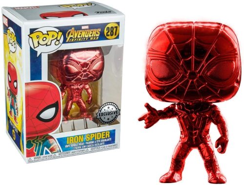 Funko Pop - Avengers Infinity War - Iron Spider [Red Chrome] #287