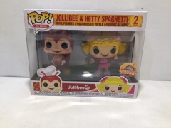 Funko Pop - Ad Icons Jollibee & Hetty Spaghetti 2 Pack First to Market Exclusive - 2