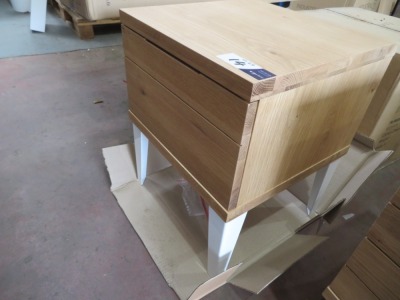 2 x Industrial M Bedside Tables