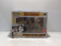 Funko Pop - Rides - Bob's Burgers Espresso Trip Tina & Unicorn (2018 Summer Convention Limited Edition) #40 - 2