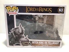 Funko Pop - Rides The Lord of The Rings - Witch King on Fellbeast #63 - 2