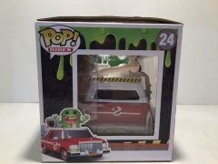 Funko Pop - Ghostbusters ECTO-1 (Red) with Slimer (Summer Convention) #24 - 4