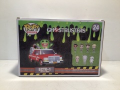 Funko Pop - Ghostbusters ECTO-1 (Red) with Slimer (Summer Convention) #24 - 5