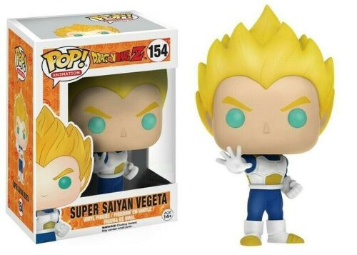 Funko Pop - Dragon Ball Z Super Saiyan Vegeta #154