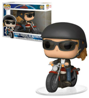 Funko Pop - Marvel Captain Marvel Carol Danvers on Motorcycle #57