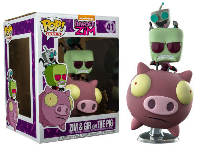 Funko Pop - Invader Zim - Zim & Gir on The Pig #41