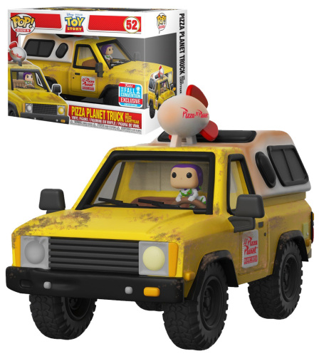 Funko Pop - Rides Toy Story Pizza Planet Truck 2018 Fall Convention Exclusive Limited Edition #52