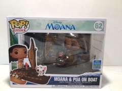 Funko Pop - Rides - Disney Moana & Pua on boat (2019 Summer Convention Limited Edition) #62 - 2