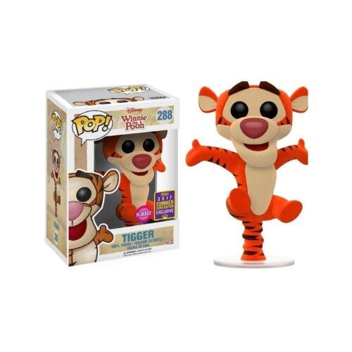 Funko Pop - Disney Winnie the Pooh 2017 Summer Convention Exclusive - Flocked Tigger #288