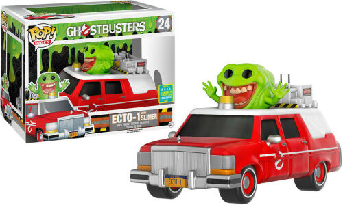 Funko Pop - Ghostbusters ECTO-1 (Red) with Slimer (Summer Convention) #24