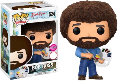 Funko Pop - Bob Ross - Bob Ross (Flocked Edition) #524