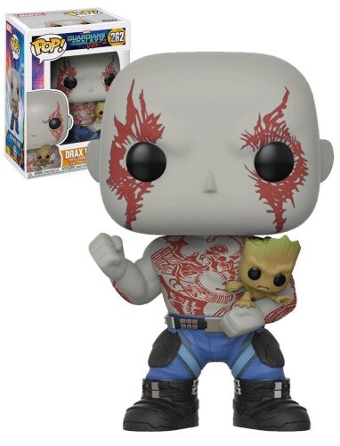 Funko Pop - Guardians of the Galaxy Vol 2 - Drax with Groot No # 262