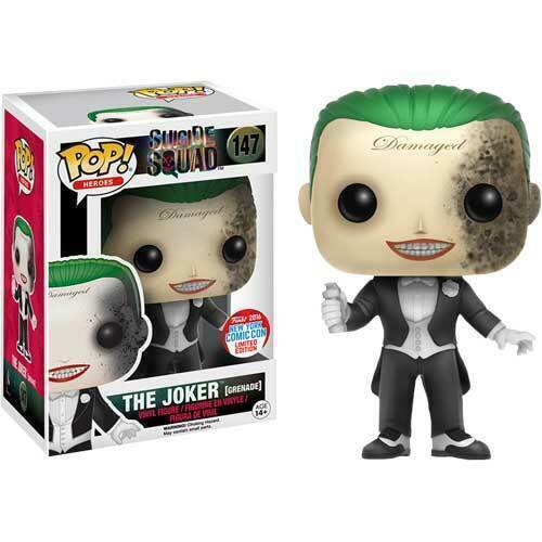 Funko Pop - Heroes Suicide Squad The Joker (Grenade) - 2016 New York Comic Con (NYCC) Limited Edition #147