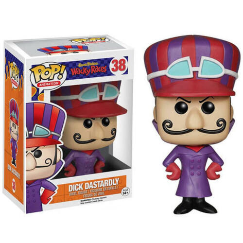 Funko Pop - Animation Wacky Races Dick Dastardly #38