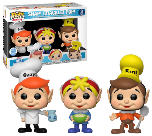Funko Pop - Snap! Crackle! Funko Pop - (3 Pack - Limited Edition)