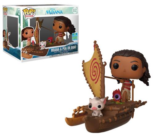 Funko Pop - Rides - Disney Moana & Pua on boat (2019 Summer Convention Limited Edition) #62