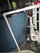 Quantity of 5 Fish Growing Tanks - Open top, 2000 litre, overall 2100 dia x 050mm H - 3