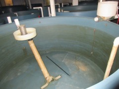 Quantity of 4 Fish Growing Tanks - Open top, 4000 litre, overall 2400 dia x 1220mm H - 3
