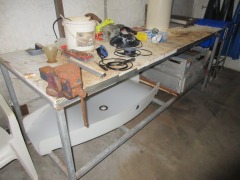 Work Table, approx 2500mm wide & Contingency for furniture