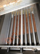 Fish bar grading Frame, Galvanised steel box with 9 x grading bars - 2