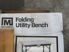Pallet containing Folding Utility Bench - 2