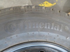 2 x Vanco Continental Tyres & Rims - 3