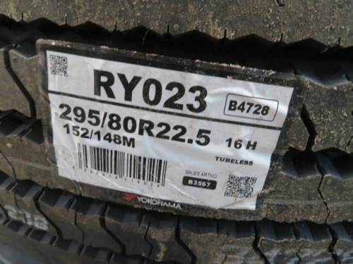 4 x New Truck Tyres, Yokohama